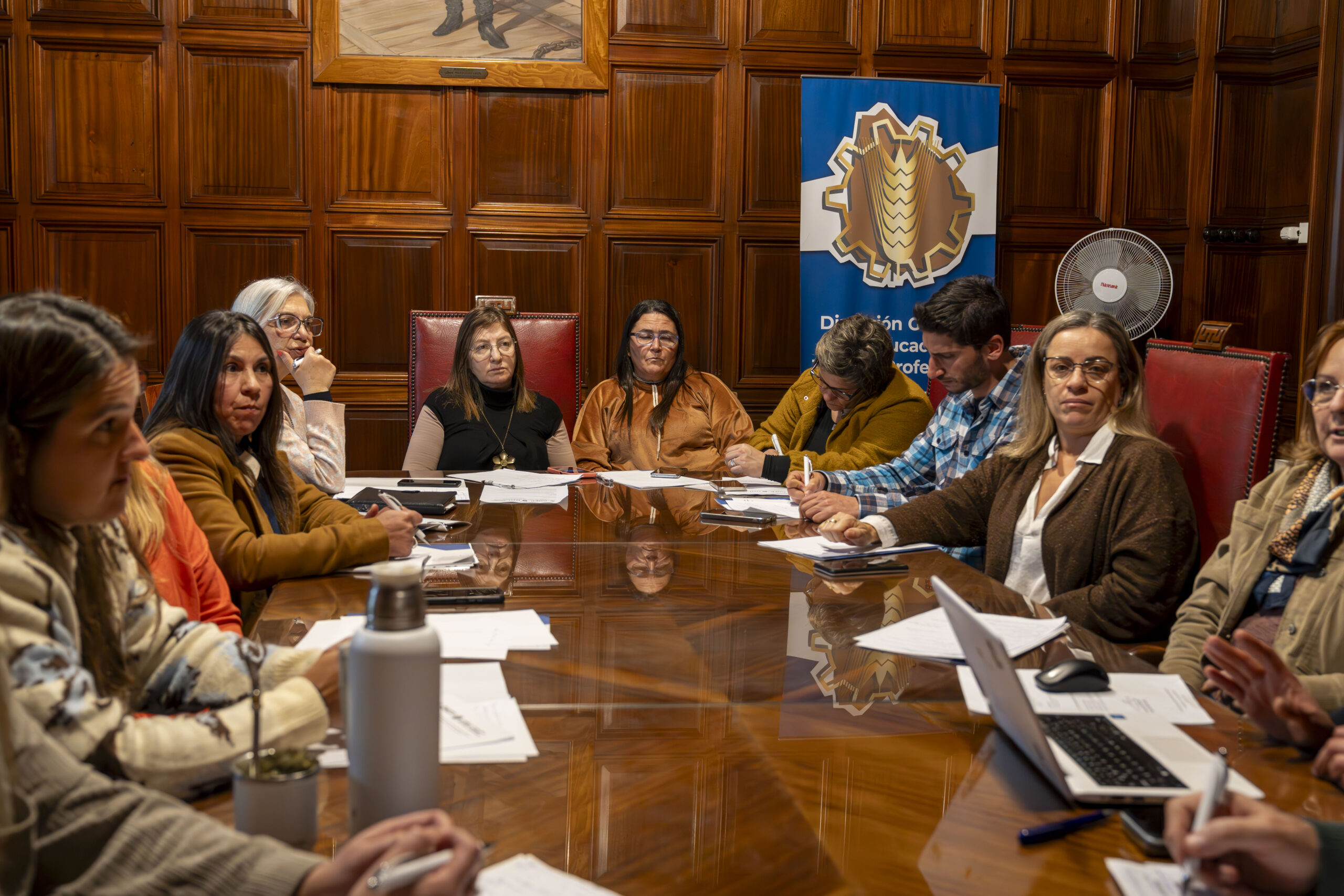 La Inspección Coordinadora realizó una jornada de trabajo enfocada en la mejora de los centros educativos