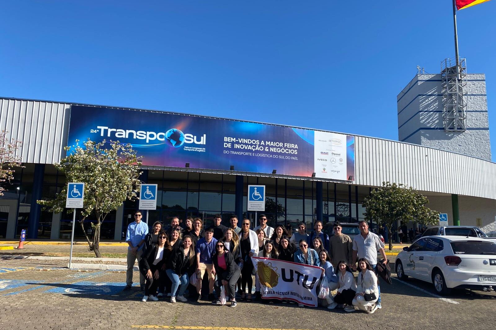 Estudiantes de la Escuela Técnica de Nueva Palmira participaron en la Feria Internacional Transposul en Brasil