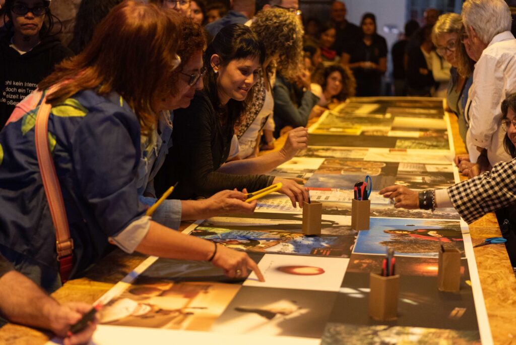 Activación Horizontal una propuesta que invita al público a crear junto a Magela Ferrero