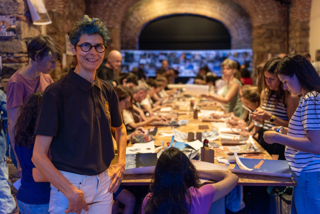 La obra colectiva llega a su cierre: la última activación completa la exposición final «Horizontal» de Magela Ferrero en UTU