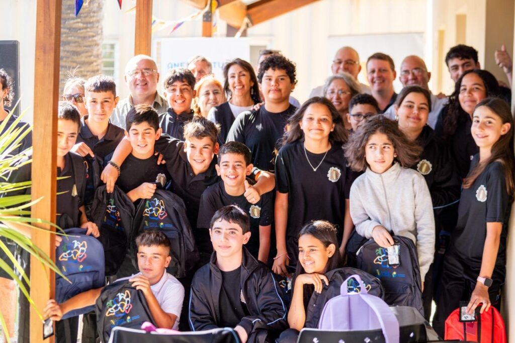 Aguas Corrientes inauguró su primera propuesta de Educación Básica Integrada