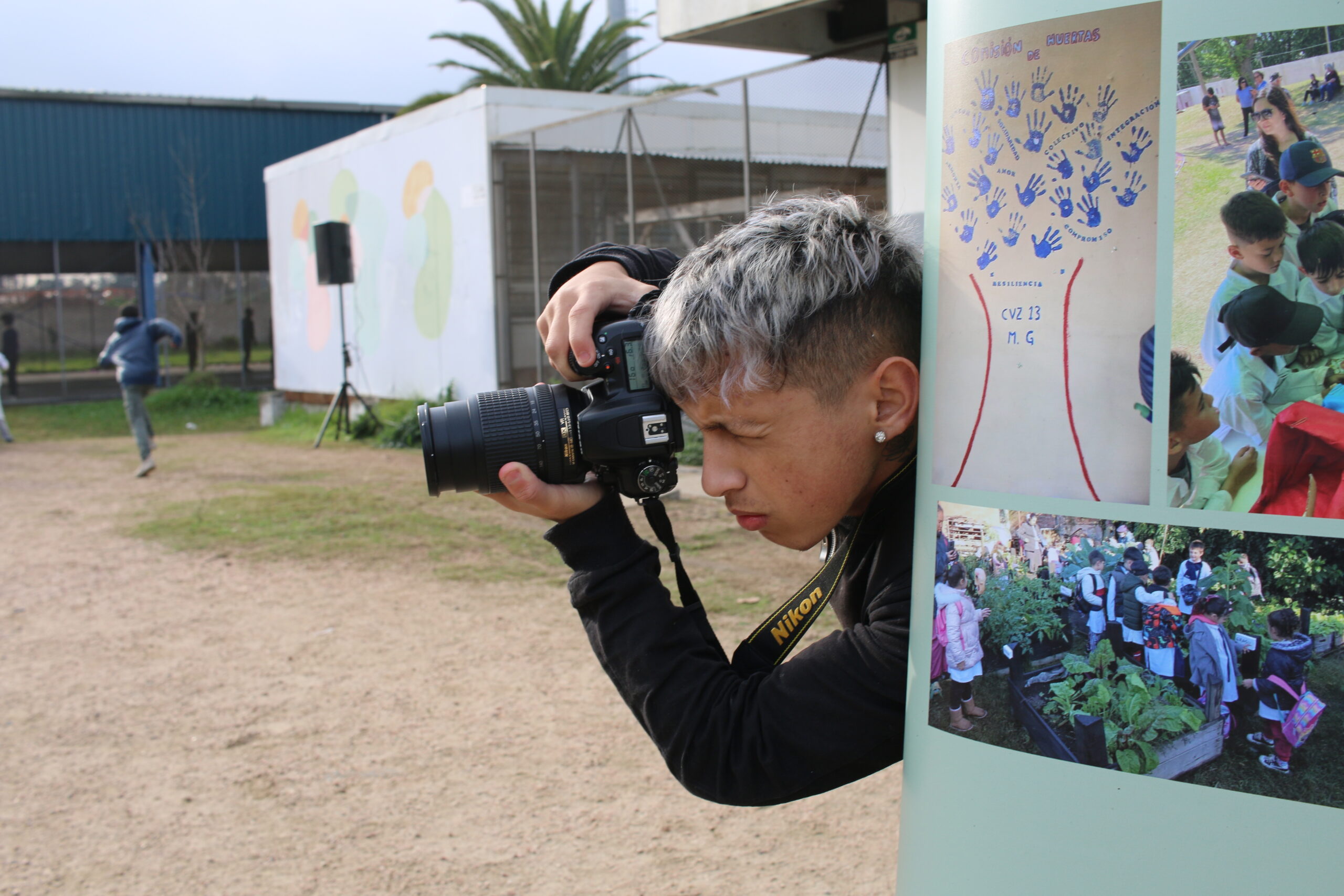 Estudiantes de FPB Audiovisual realizaron la cobertura fotográfica del Día Mundial del Ambiente