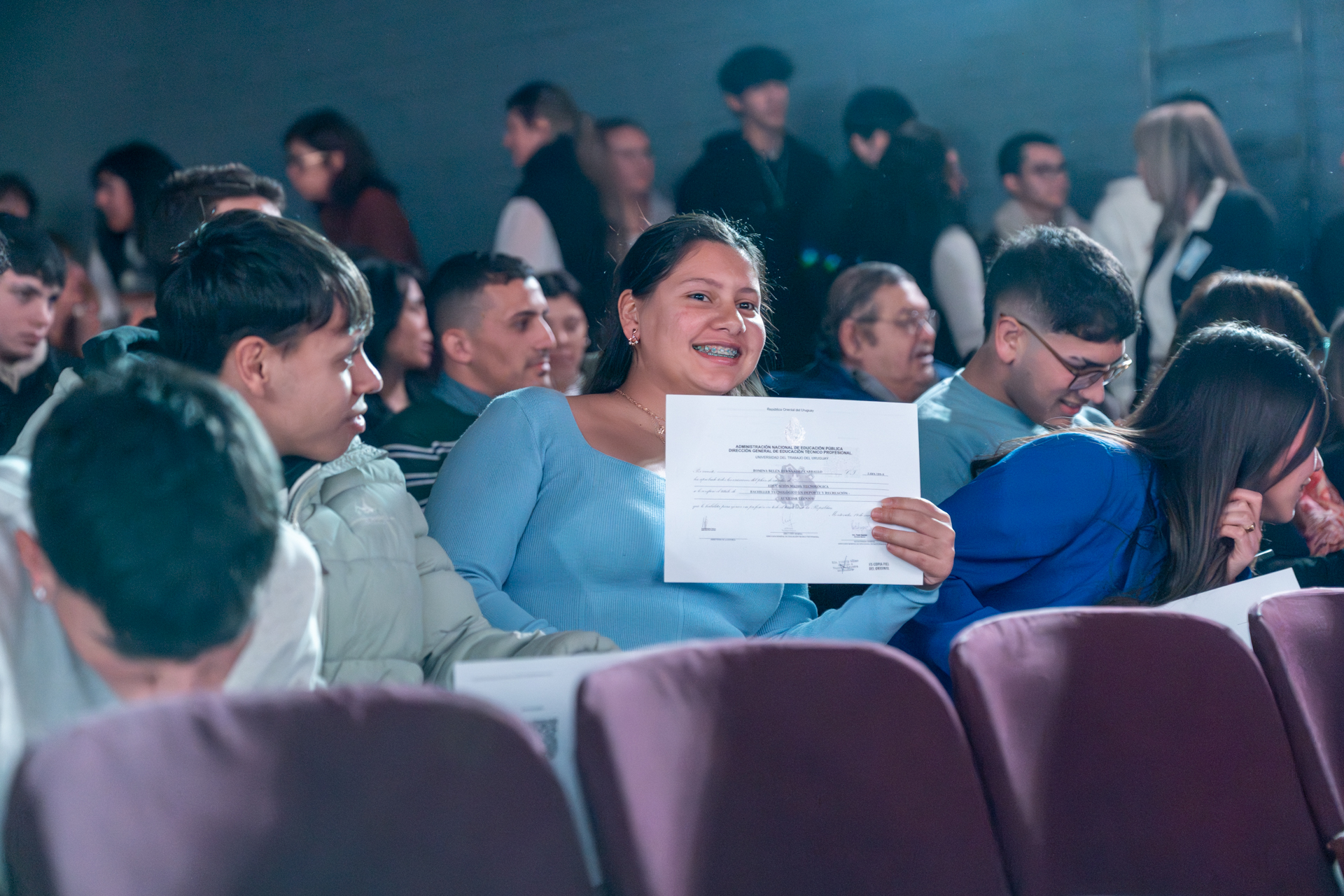 “Un corazón especial para la educación técnica”: 160 títulos fueron entregados en Maldonado en una nueva instancia para celebrar el egreso