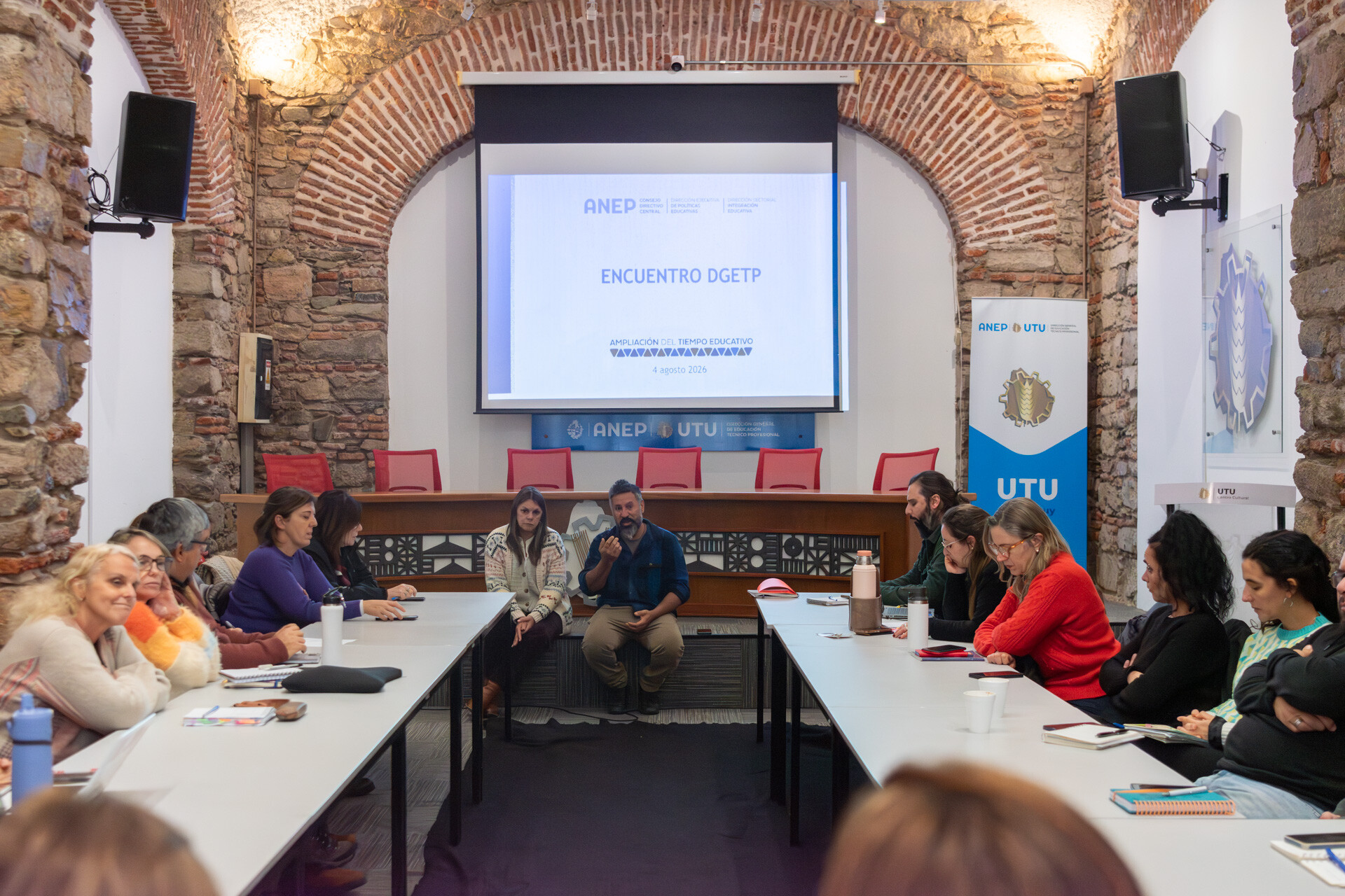UTU y Codicen fortalecen la Ampliación del Tiempo Educativo con una jornada de trabajo interinstitucional
