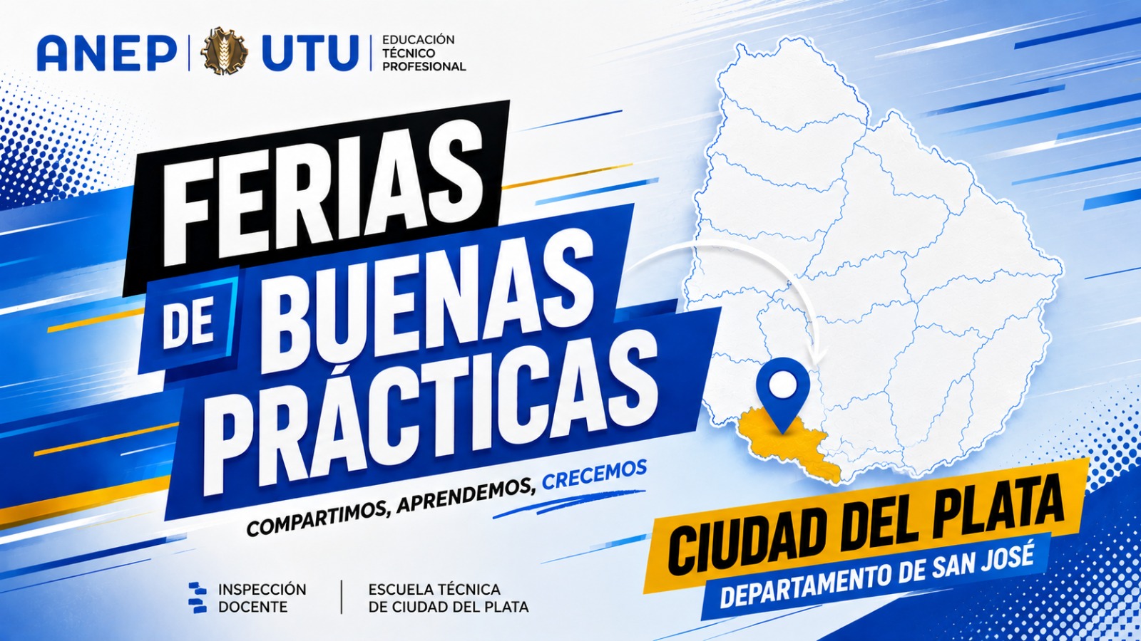 La Escuela Técnica Ciudad del Plata será sede del 2.º Encuentro 2026 de Buenas Prácticas